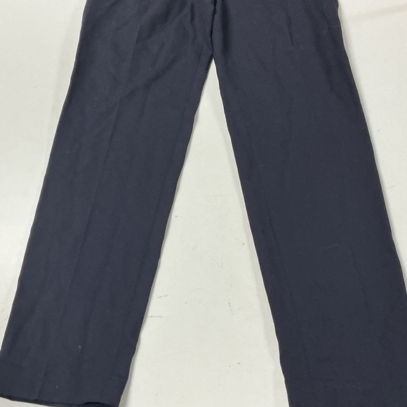 Elegant Navy Cropped Pants - Picture 3 of 4